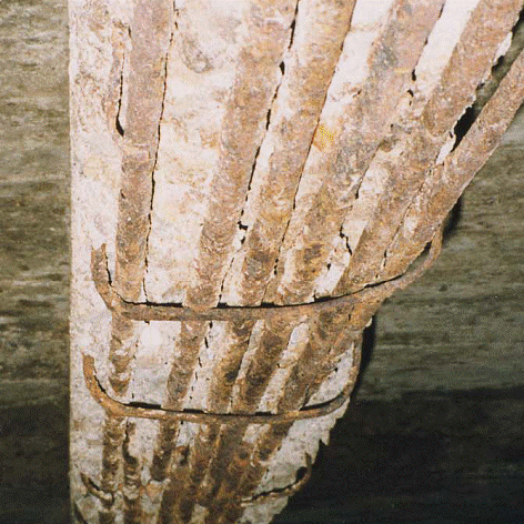 komsol Komsol®SEAL problem beton beginn abplatzen beschichtung decke traeger