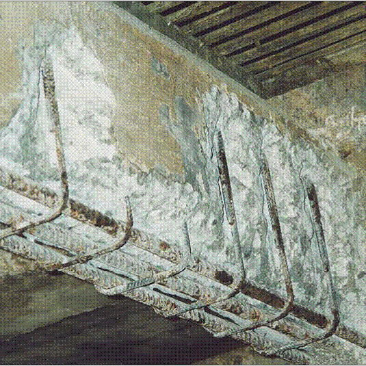 komsol Komsol®SEAL problem beton beginn abplatzen beschichtung decke trager stahl