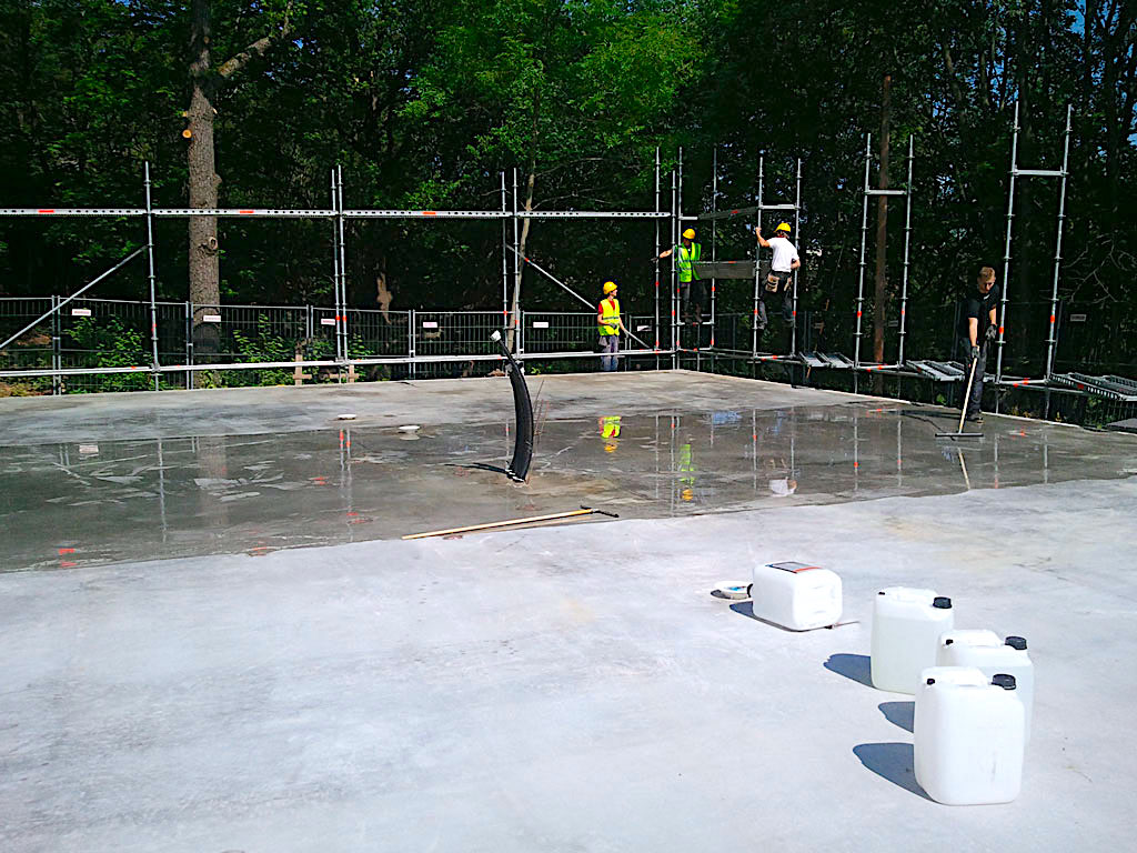 Komsol Komsol®SEAL keller fundamente versiegeln abdichten Hydrophobieren Feuchtigkeitssanierung frostsicher neubau