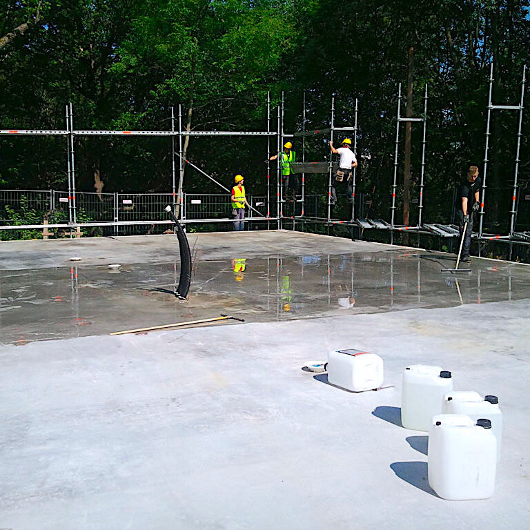 Komsol Komsol®SEAL keller fundamente versiegeln abdichten Hydrophobieren Feuchtigkeitssanierung frostsicher neubau