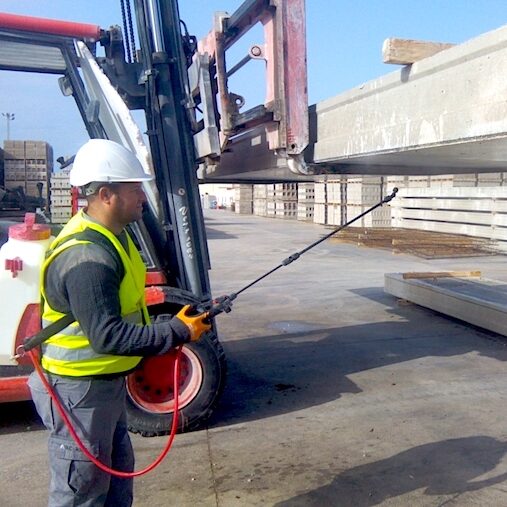 komsol Komsol®SEAL hafen hafenanlagen container Beton Betonboden dauerhaft versiegeln plus Traeger