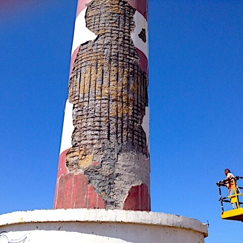 komsol Komsol®SEAL hafen versiegeln Hafenanlage Oellager Leuchtturm