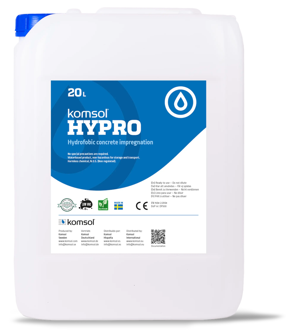 komsol HYPRO Kanister Polysilikat Beton Schutz Permanent diffusionsoffen ungiftig tiefeindringend 20l
