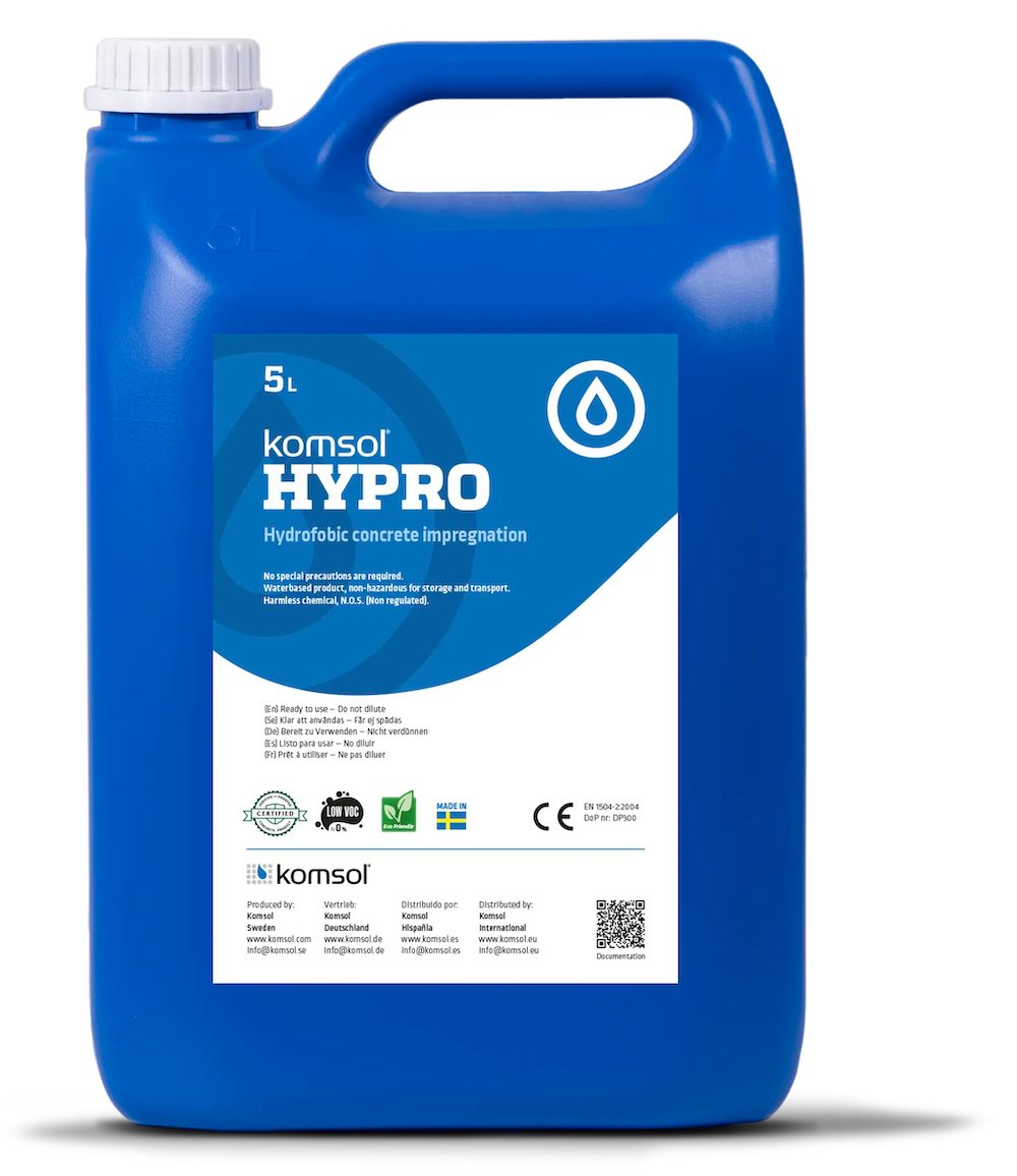 komsol HYPRO Kanister Polysilikat Beton Schutz Permanent diffusionsoffen ungiftig tiefeindringend 5l