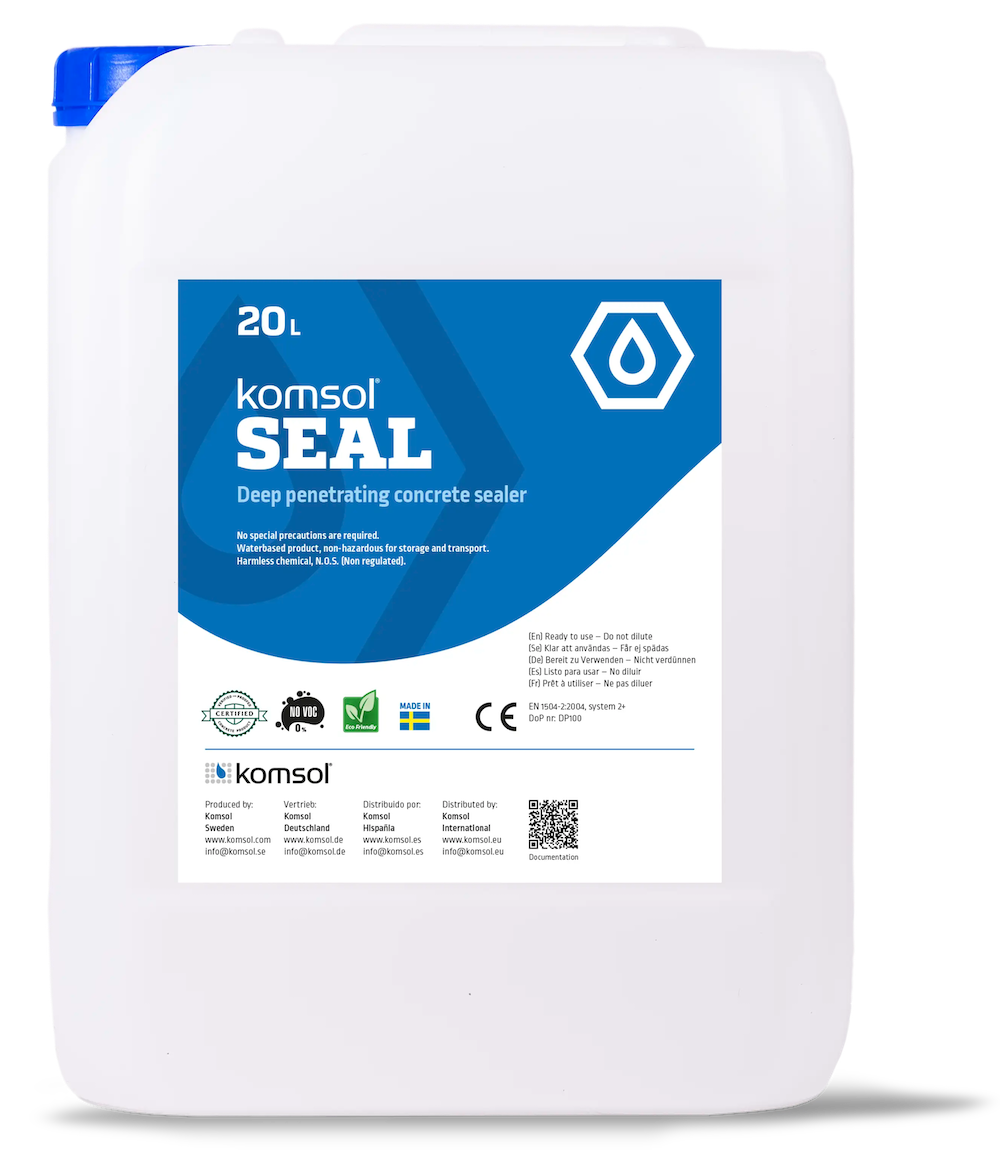 komsol SEAL Kanister Polysilikat Beton Schutz Permanent diffusionsoffen ungiftig tiefeindringend